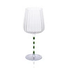 The Mia Şarap Kadehi Mor Yeşil 600 Ml