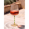 The Mia Şarap Kadehi Yeşil Sarı 600 Ml