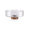 The Mia Ayaklı Cam Kase 26x11 Cm