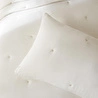 Ocean Home Textile Nakışlı Ekru Çift Kişilik Yatak Örtüsü Seti 1 Adet 250 X 230 / 2 Adet 50 X 70 Cm