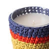 Mudo Home Colory Örgü Flower Kase Mum 220gr