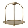 Mudo Home Liora Kulplu Dekorati̇f Tepsi̇ 18x21 Cm