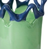 Mudo Home Wavy Green Vazo 13x13x21 Cm
