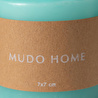 Mudo Home Sütun Mum Mavi̇ 7x7 Cm
