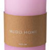 Mudo Home Sütun Mum Pembe 7x10 Cm