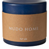Mudo Home Sütun Mum Laci̇vert 7x7 Cm