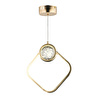 Apliqa Frieda Tekli 3 Renkli 17 Watt Gold Ledli Modern Oturma Odası Salon Sarkıt Avize