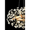Apliqa Gloria 60'lik Gold Kristal Taşlı Modern Tasarım Salon Avize
