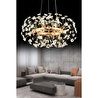 Apliqa Gloria 60'lik Gold Kristal Taşlı Modern Tasarım Salon Avize