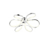 Apliqa Chalda Krom Plafonyer Modern Salon Led Avize