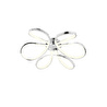 Apliqa Chalda Krom Plafonyer Modern Salon Led Avize