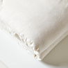 Ocean Home Textile %100 Pamuk Penye Ekru Yıldız Nakışlı Çocuk Tek Kişilik Çok Amaçlı Örtü 155 X 215 Cm