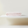 Ocean Home Textile %100 Pamuk Penye Pembe Kalp Nakışlı Çocuk Tek Kişilik Çok Amaçlı Örtü 155 X 215 Cm