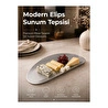 Vienev Modern Elips Metal Sunum Tepsisi