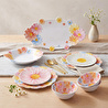 Lucky Art Florista Melamin Servis Tabak Seti 28cm (2'li)