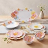 Lucky Art Florista Melamin Oval Servis Tepsisi 54cm