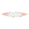 Lucky Art Florista Melamin Oval Servis Tepsisi 54cm