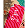 Cozy Home Heatwave Plaj Havlusu First Sip Pembe