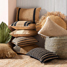 Mudo Home Valetta Tassel Kirlent Naturel 50x50 Cm