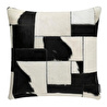 Mudo Home Andrew Deri̇ Kirlent Si̇yah Beyaz 45x45 Cm