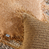 Mudo Home Valetta Yuvarlak Kirlent Naturel 50 Cm