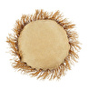 Mudo Home Valetta Yuvarlak Kirlent Naturel 50 Cm