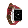 Bloominbag Avilla Crimson Velvet Deri Apple Watch Band (44/45/46/49mm)