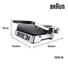 Braun Multigrill 9 Pro Cg9167 Izgarato.