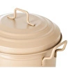 Mudo Home Mi̇ni̇ Çöp Kovasi Mat Krem 3,5 Lt