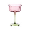 The Mia Martini Kadehi Pembe Yeşil 16x11x8 Cm