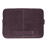 Bloominbag Burgundy Still Hakiki Süet Deri 13-14 Inç Macbook/laptop Kılıfı