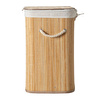 Mudo Home Boho Bambu Çamaşir Sepeti̇ 41,5x30x50 Cm
