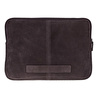 Bloominbag Mocha Still Hakiki Süet Deri 13-14 Inç Macbook/laptop Kılıfı