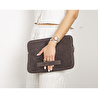 Bloominbag Mocha Still Hakiki Süet Deri 13-14 Inç Macbook/laptop Kılıfı