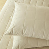 Ocean Home Textile %100 Pamuk Kumaş Kapitoneli Bej Çok Amaçlı Çift Kişilik Yatak Örtüsü Seti 1 Adet 250 X 230 / 2 Adet 50 X 70 Cm
