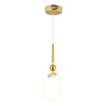 Apliqa Struer Tekli Gold Ledli 20 Watt Modern Koridor, Yatak Odası Salon Sarkıt Led Avize