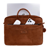 Bloominbag Camel Still Hakiki Süet Deri 15-16 Inç Macbook/laptop Çantas