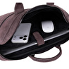 Bloominbag Mocha Still Hakiki Süet Deri 15-16 Inç Macbook/laptop Çantası