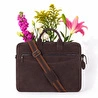 Bloominbag Mocha Still Hakiki Süet Deri 13-14 Inç Macbook/laptop Çantası