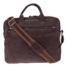 Bloominbag Mocha Still Hakiki Süet Deri 13-14 Inç Macbook/laptop Çantası