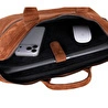Bloominbag Camel Still Hakiki Süet Deri 13-14 Inç Macbook/laptop Çantası