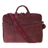 Bloominbag Burgundy Still Hakiki Süet Deri 15-16 Inç Macbook/laptop Çantası