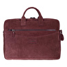 Bloominbag Burgundy Still Hakiki Süet Deri 15-16 Inç Macbook/laptop Çantası