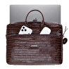 Bloominbag Mocha Croco Hakiki Deri 13-14 Inç Macbook/laptop Çantası