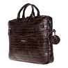 Bloominbag Mocha Croco Hakiki Deri 13-14 Inç Macbook/laptop Çantası
