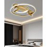 Apliqa Damon Yuvarlak Eskitme 60 Watt Spotlu 3 Renkli Led Plafonyer Avize