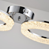 Apliqa Gomez 2'li Krom 64 Watt Plafonyer 3 Renkli Led Avize