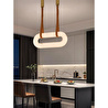 Apliqa Haylen 60lık Sıralı 30 Watt 3 Renkli Led Avize