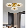Apliqa Callista 3'lü Gold 9 Watt Plafonyer 3 Renkli Led Avize