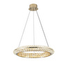 Apliqa Kyler 60'lık Gold 90 Watt Kristalli 3 Renkli Led Sarkıt Avize